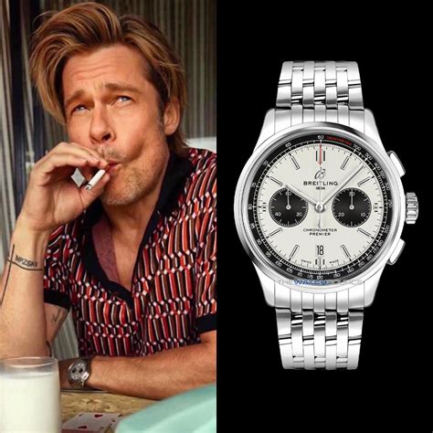 brad pitt breitling watches|Brad Pitt Breitling watch.